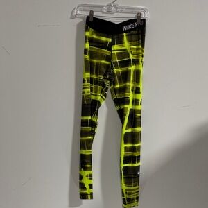 Nike Pro Lime and Black Activewear